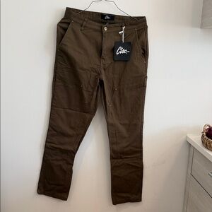 Men's Cargo Pants in Rich Brown